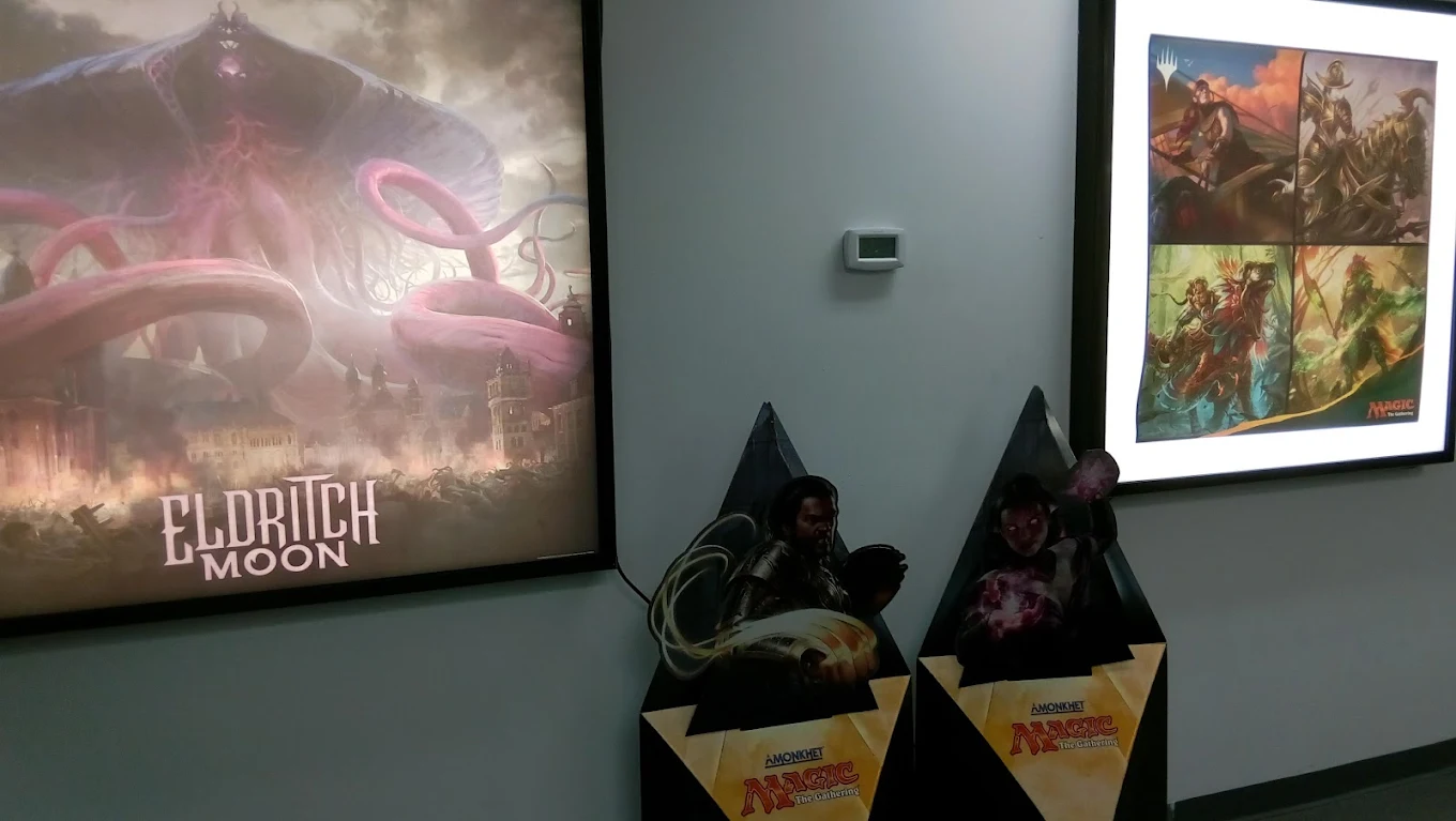 Magic: The Gathering displays and set posters